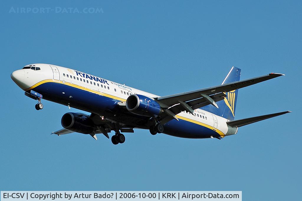EI-CSV, 2002 Boeing 737-8AS C/N 29934, Ryanair