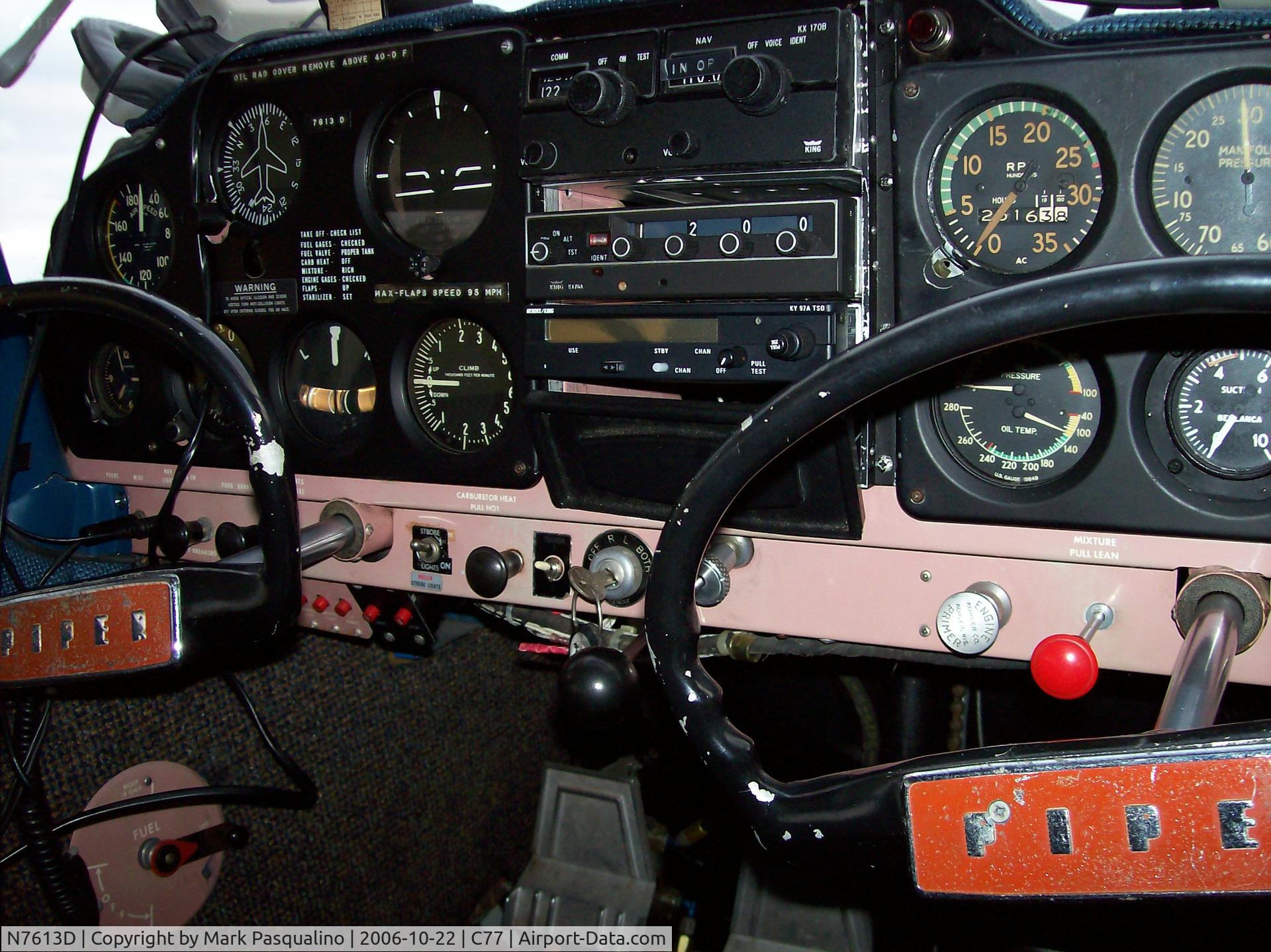 N7613D, 1957 Piper PA-22-150 C/N 22-5317, Piper PA-22-150