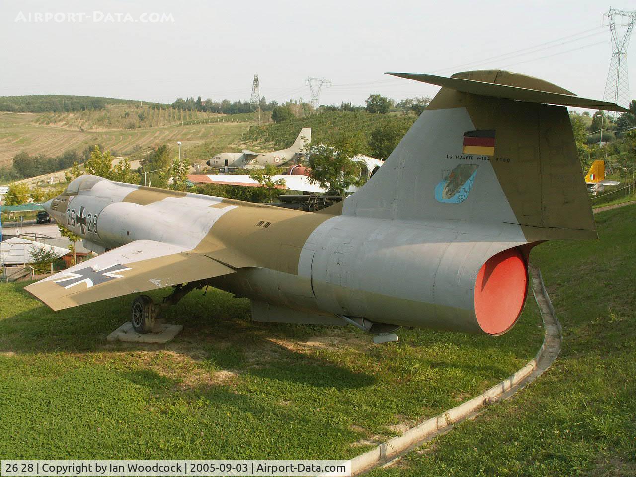 26 28, Lockheed F-104G Starfighter C/N 683-9180, Lockheed F-104G/Cerbaiola Italy