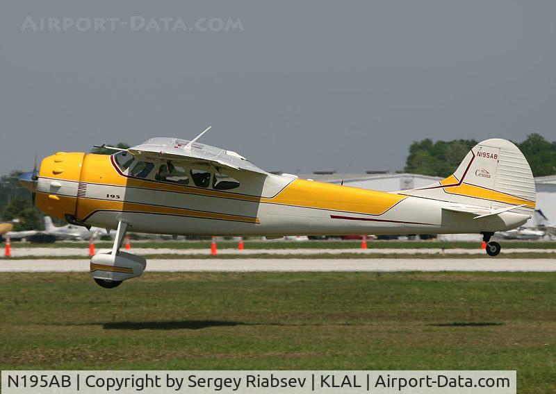 N195AB, 1952 Cessna 190 C/N 7794, Sun-n-fun 2006