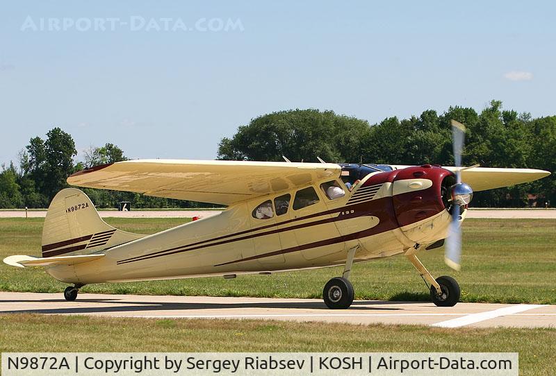 N9872A, 1950 Cessna 190 C/N 7574, EAA AirVenture 2005