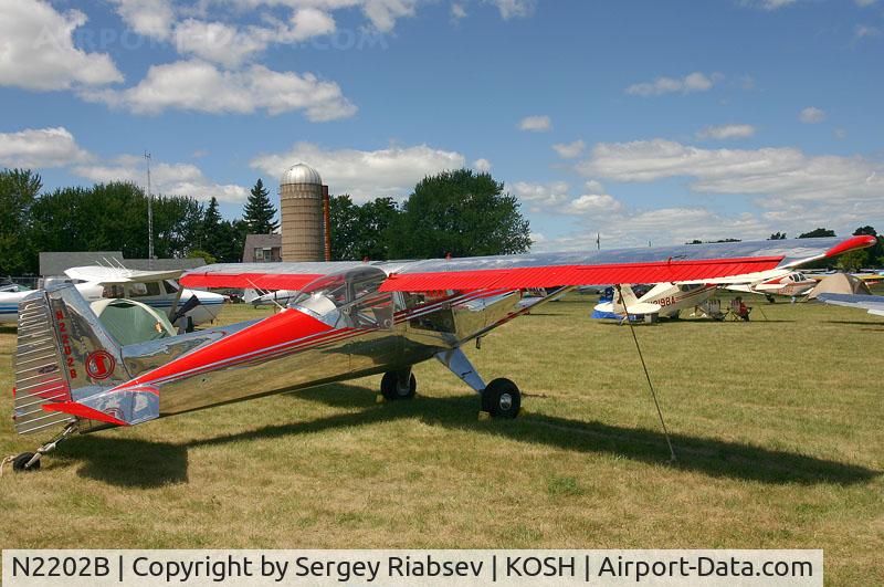 N2202B, 1949 Luscombe T-8F Silvaire C/N 6629, EAA AirVenture 2005