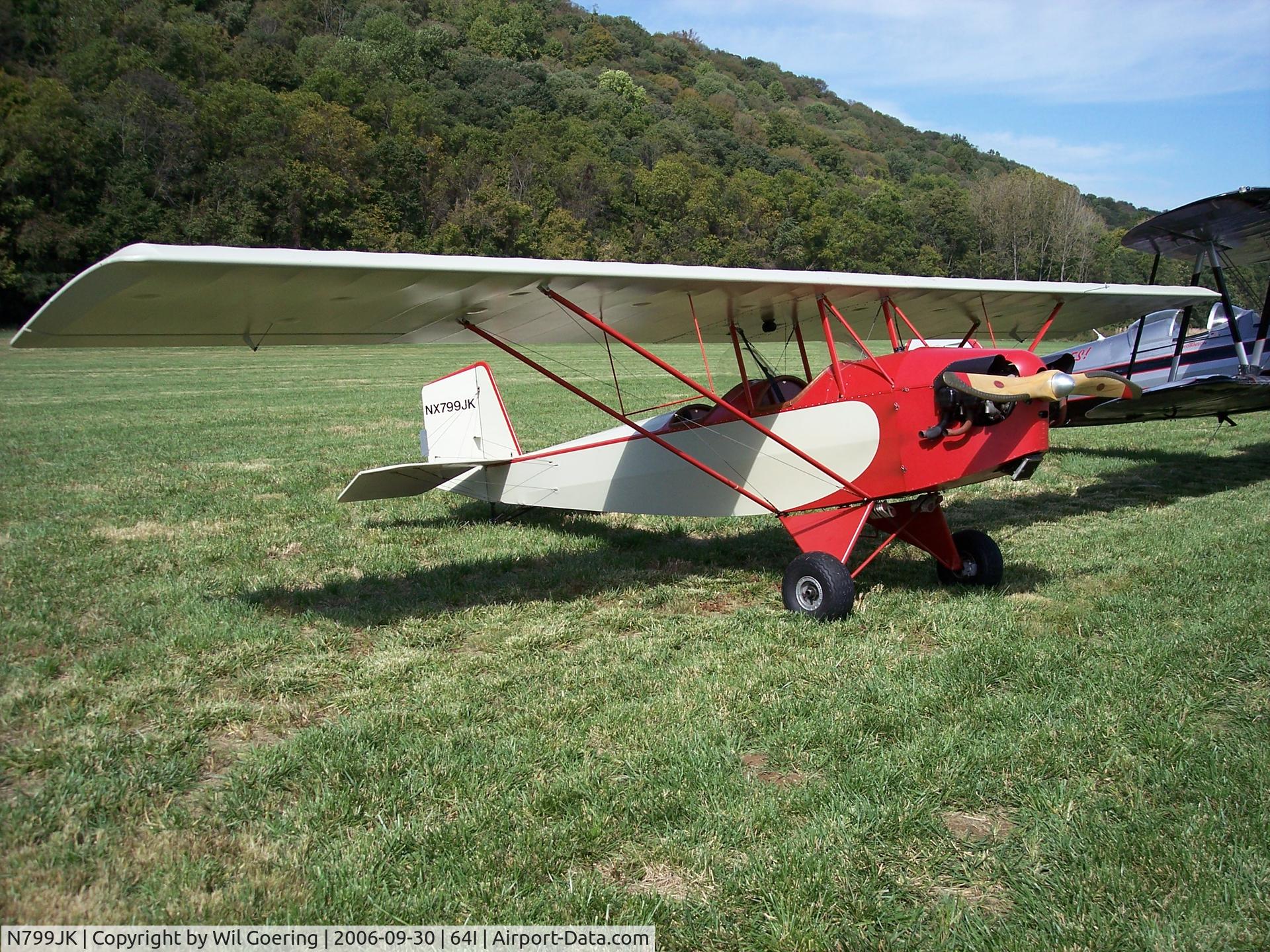N799JK, 1999 Pietenpol Air Camper C/N AJK-1, Pientopol at Lee Bottom Flying Field