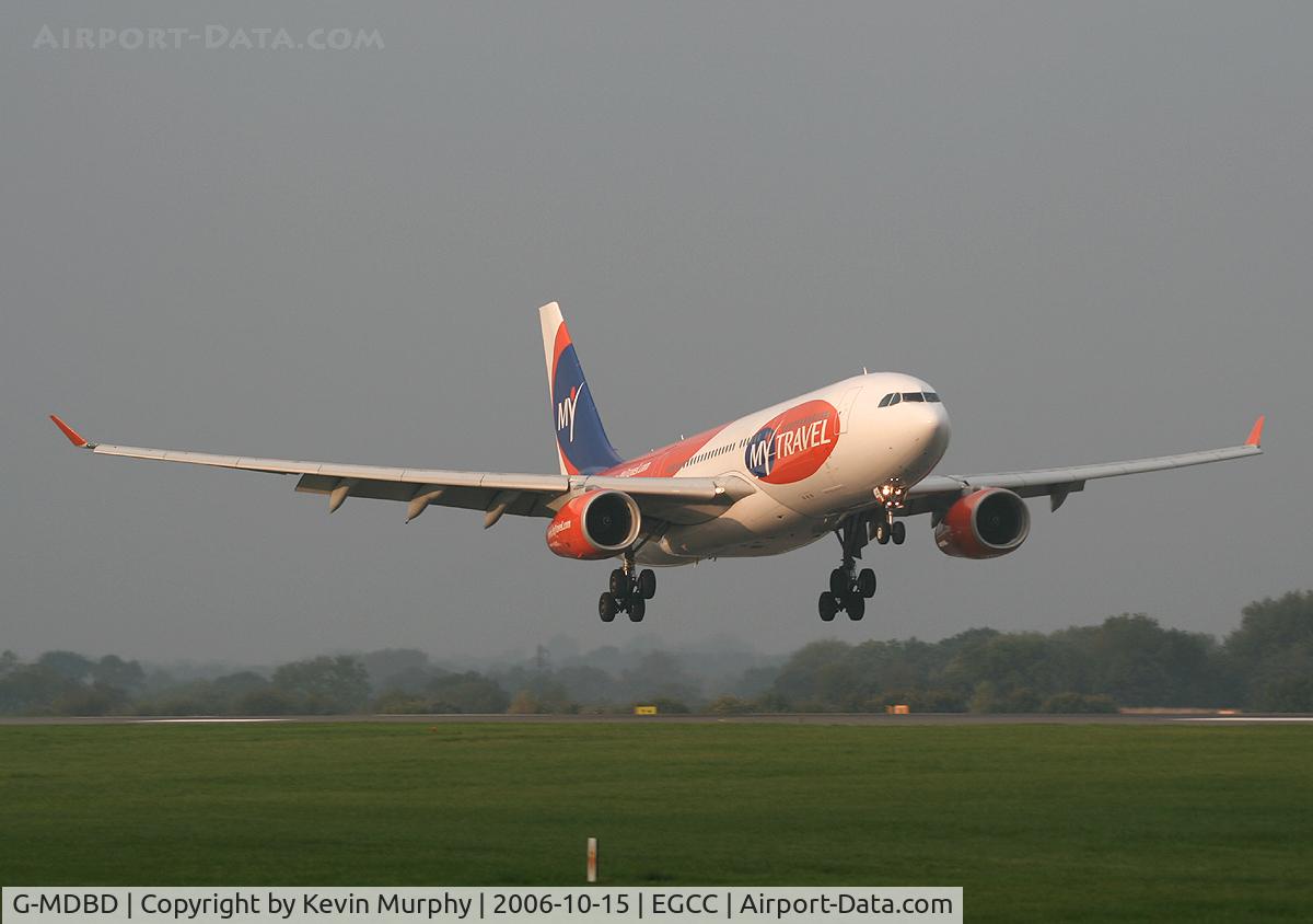 G-MDBD, 1999 Airbus A330-243 C/N 266, My T's A330 on 06R.