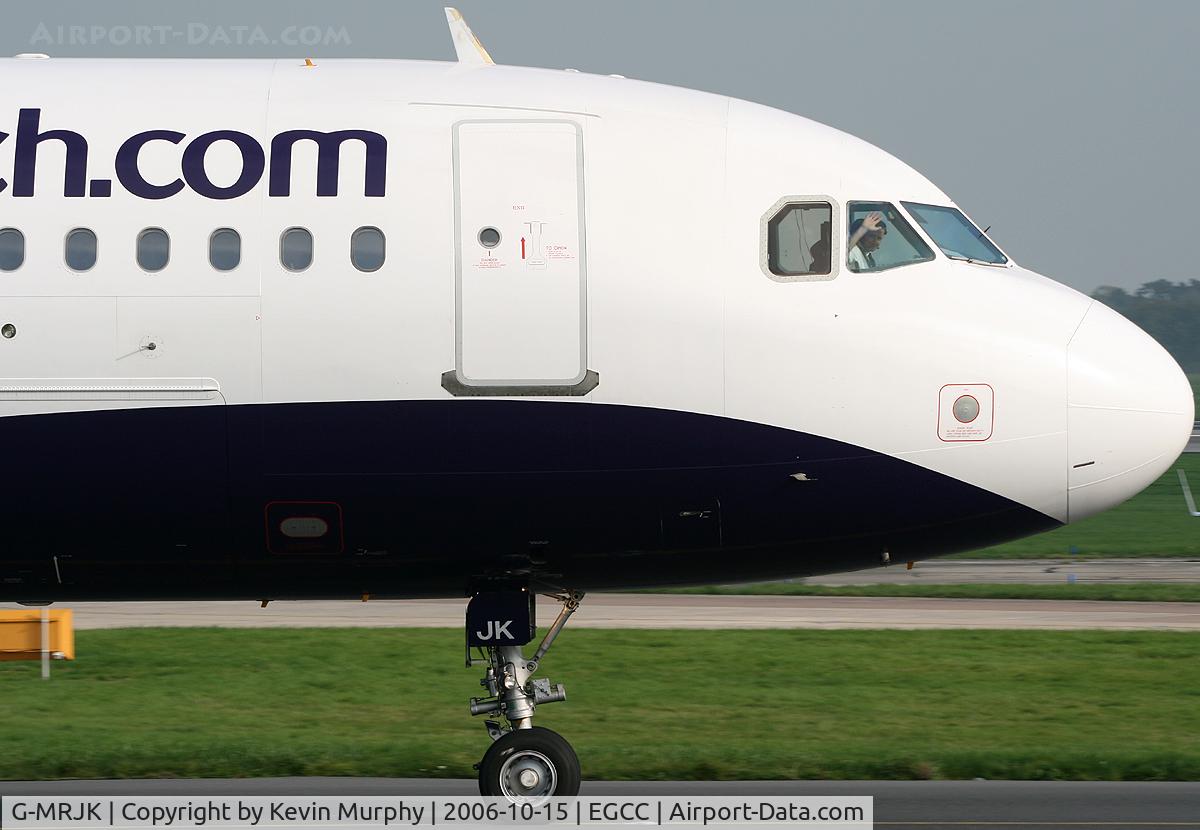 G-MRJK, 1999 Airbus A320-214 C/N 1081, Hello Mr Pilot