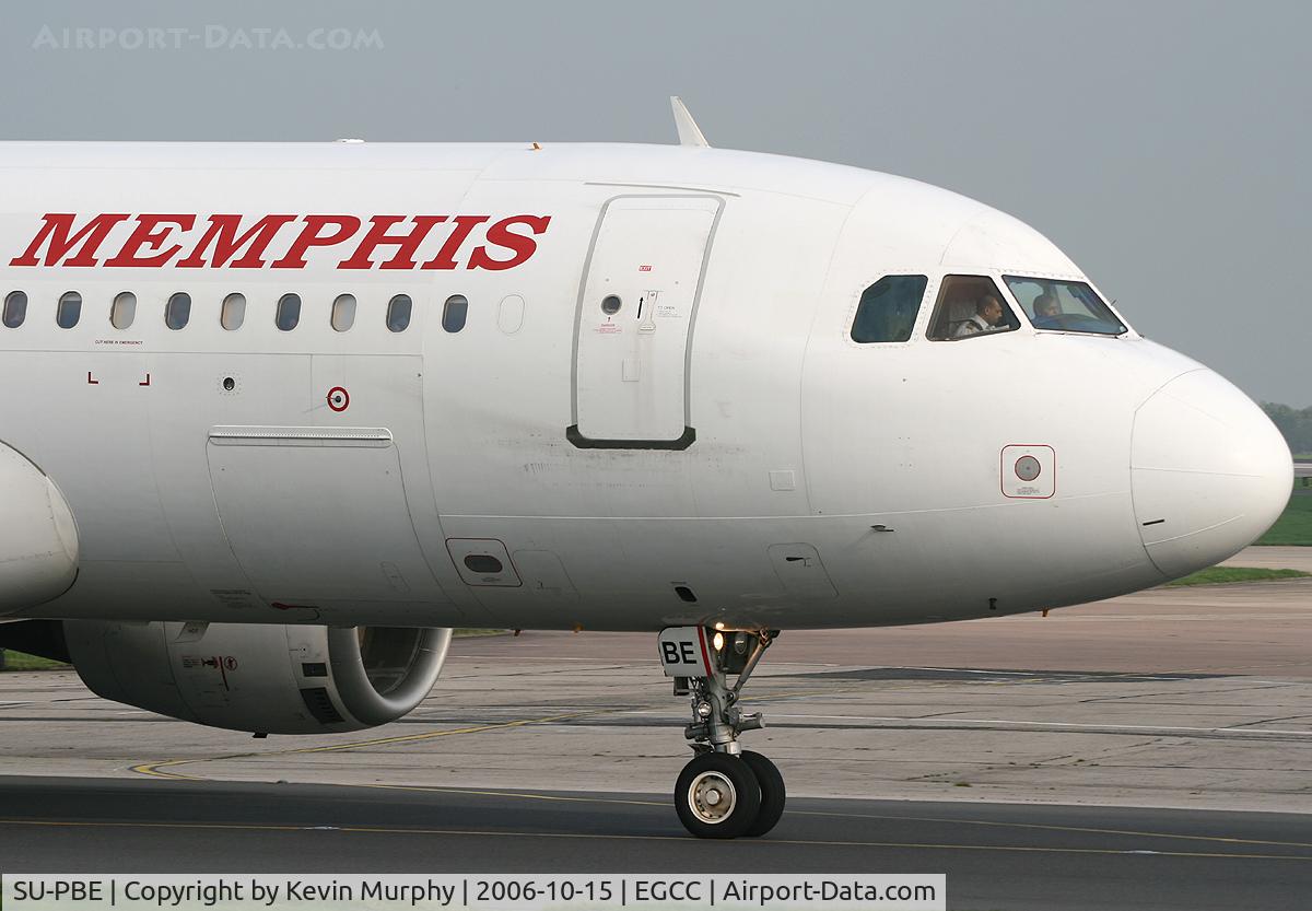 SU-PBE, 1988 Airbus A320-211 C/N 024, Nose shot on Memphis