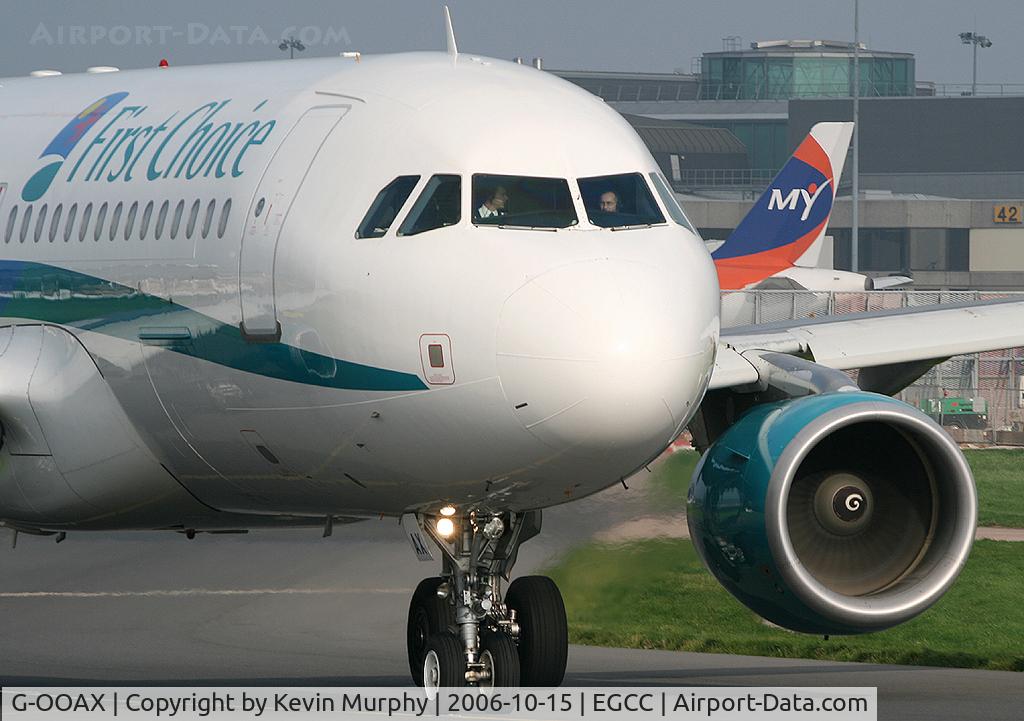 G-OOAX, 2004 Airbus A320-214 C/N 2180, Nice light