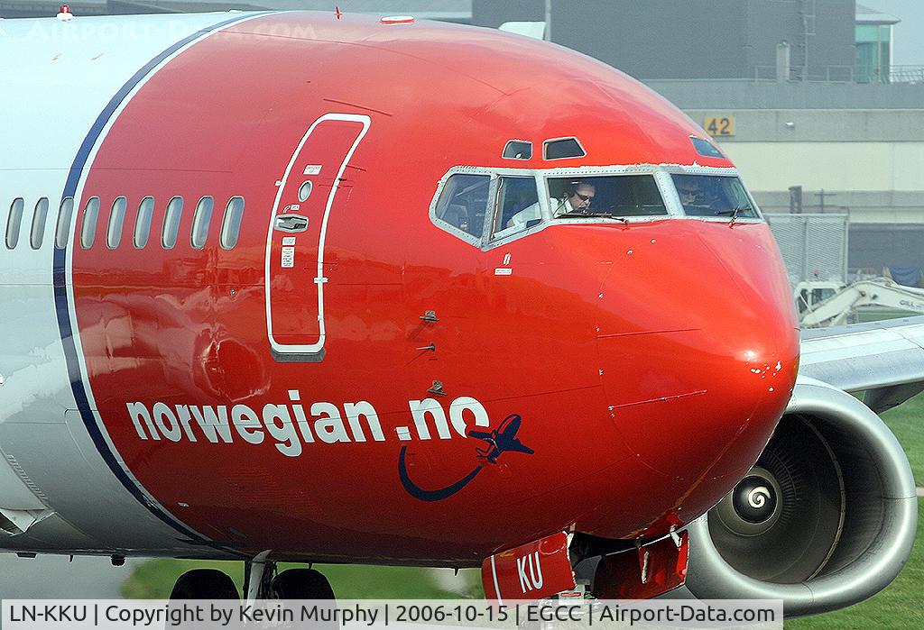 LN-KKU, 1994 Boeing 737-3L9 C/N 27337, Norwegian close up
