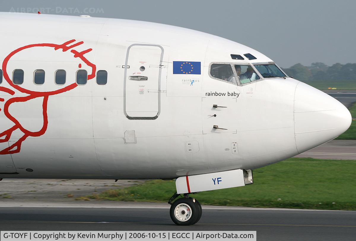 G-TOYF, 1997 Boeing 737-36N C/N 28557, Baby nose shot
