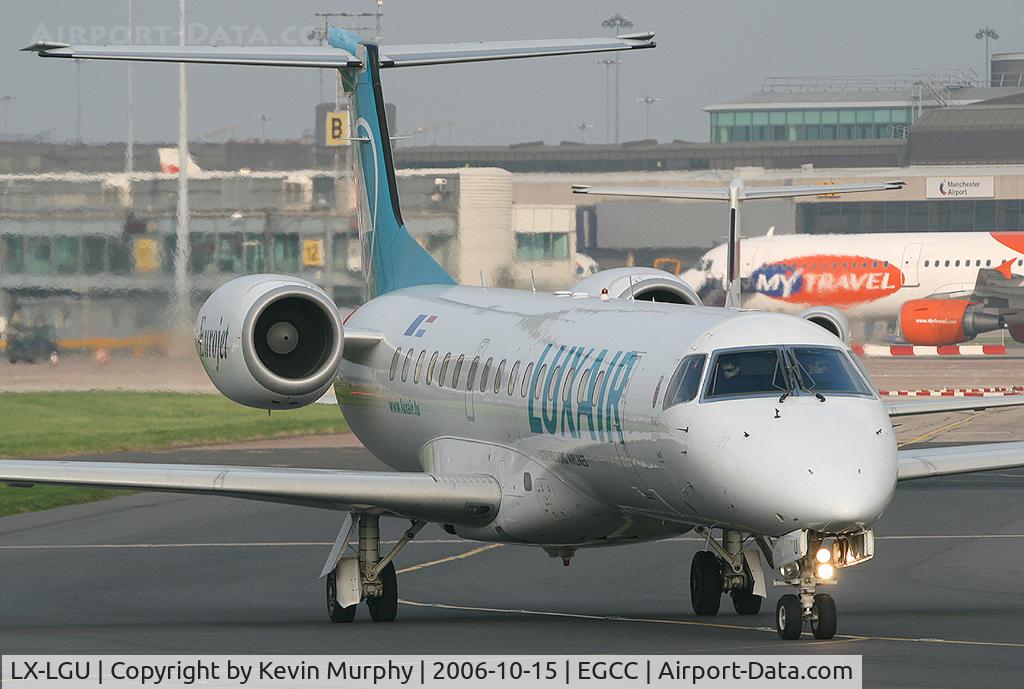 LX-LGU, 1998 Embraer EMB-145EP (ERJ-145EP) C/N 145084, Luxair commuter