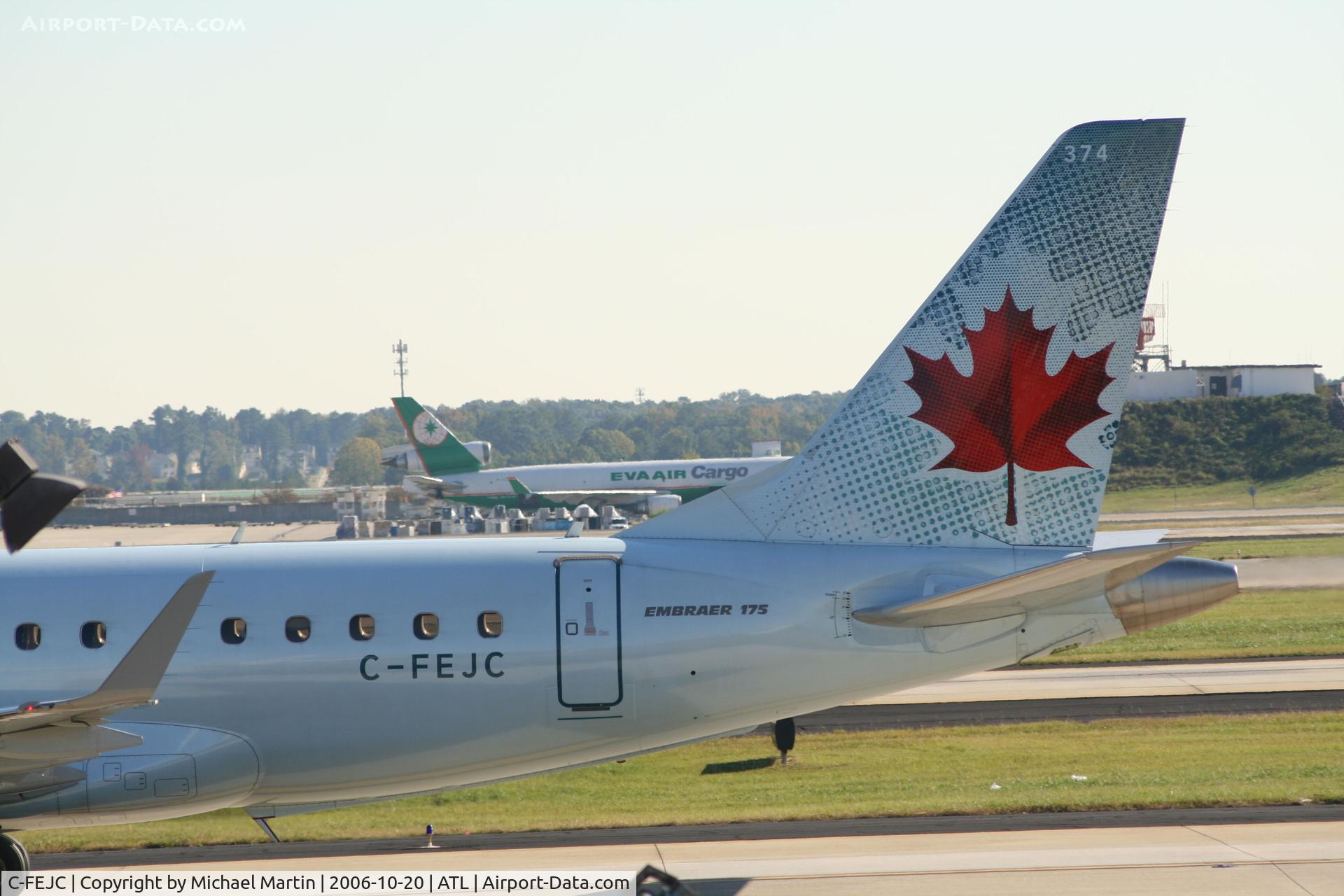 C-FEJC, 2005 Embraer 175SU (ERJ-170-200SU) C/N 17000089, Tail Numbers