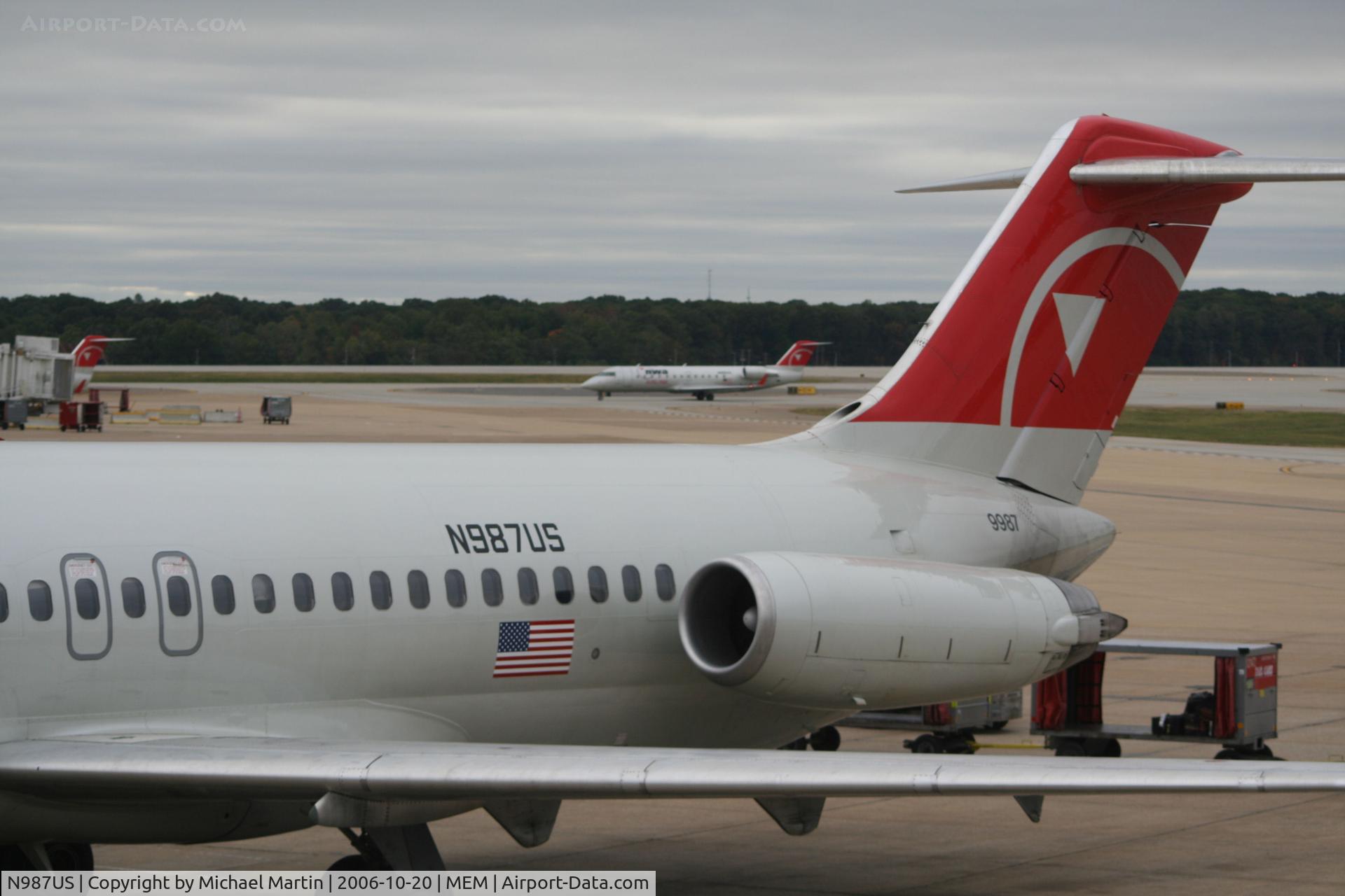 N987US, 1971 Douglas DC-9-32 C/N 47458, Tail Numbers