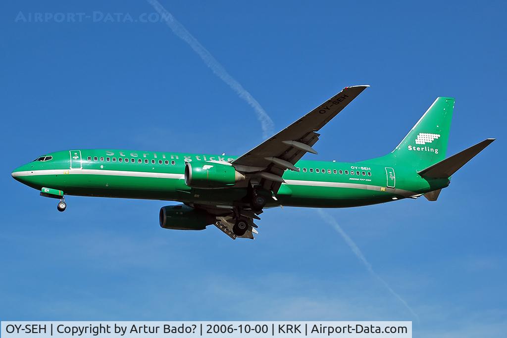 OY-SEH, 1999 Boeing 737-85H C/N 29444, Sterling