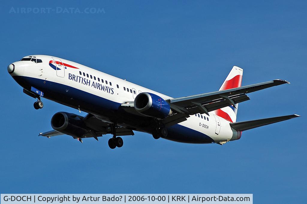 G-DOCH, 1991 Boeing 737-436 C/N 25428, British Airways