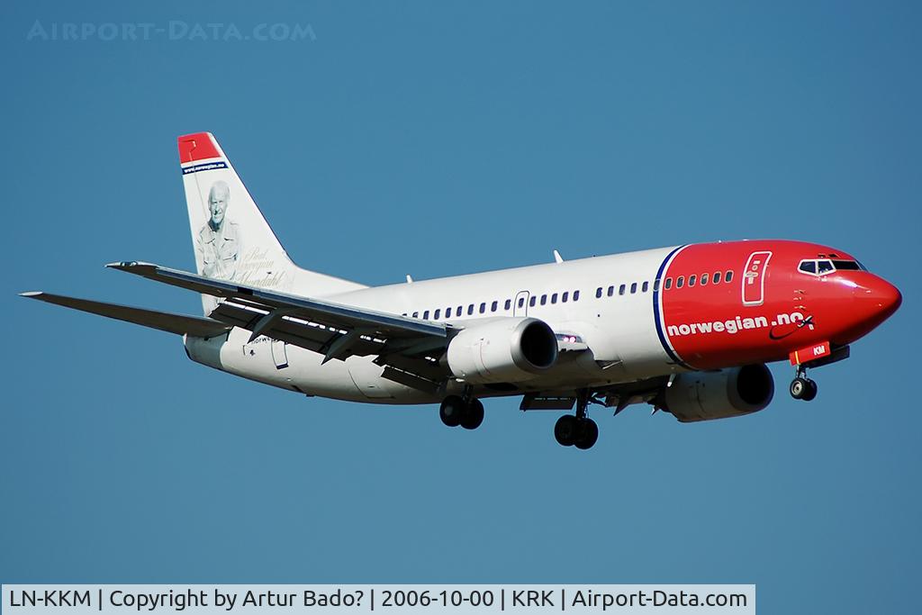 LN-KKM, 1990 Boeing 737-3Y0 C/N 24676, Norwegian
