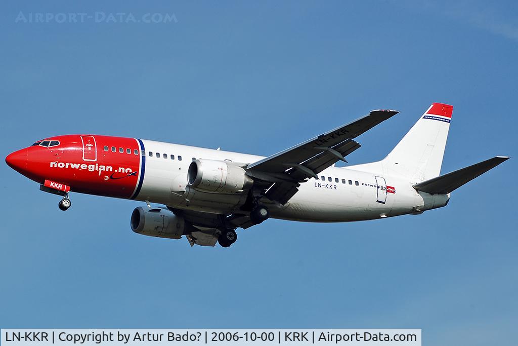 LN-KKR, 1988 Boeing 737-3Y0 C/N 24256, Norwegian