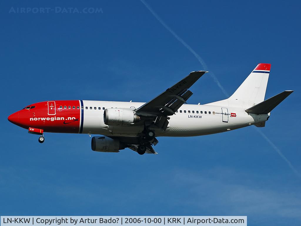 LN-KKW, 1989 Boeing 737-3K9 C/N 24213, Norwegian