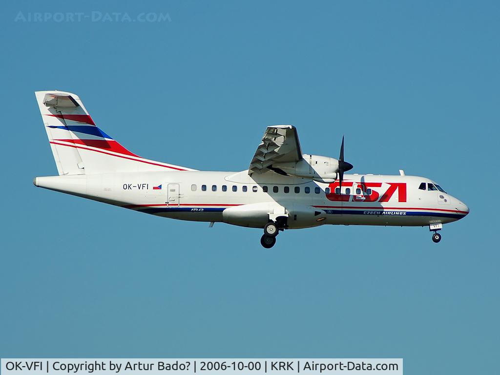 OK-VFI, 1990 ATR 42-320 C/N 173, CSA