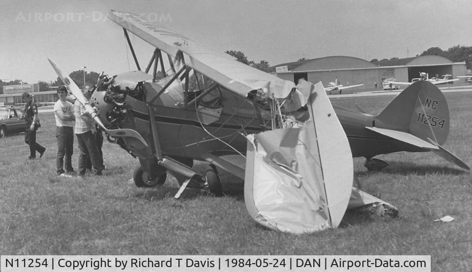 N11254, 1931 Waco RNF C/N 3457, 1931 Waco RNF in Danville Va. NTSB ATL84LA188
