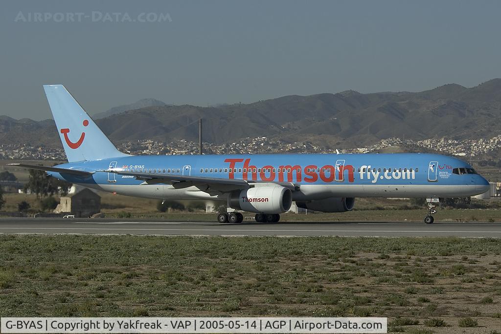 G-BYAS, 1994 Boeing 757-204 C/N 27238, Thomson Boeing 757-200