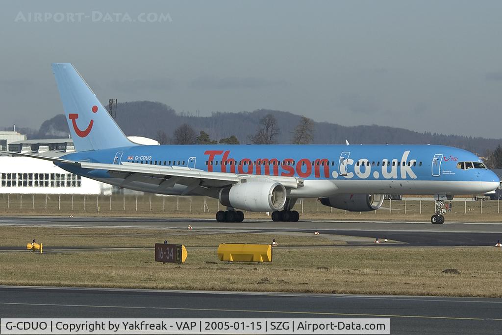 G-CDUO, 1990 Boeing 757-236 C/N 24792, Thomson Boeing 757-200