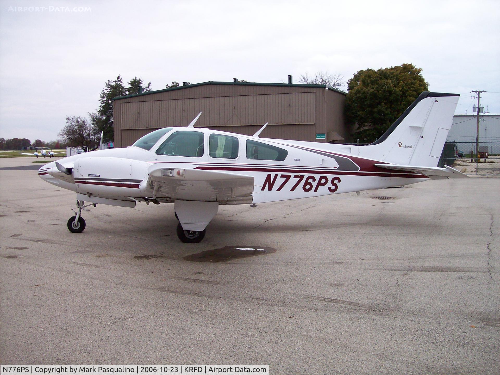 N776PS, 1974 Beech 95-B55 (T42A) Baron C/N TC-1815, Beech B55