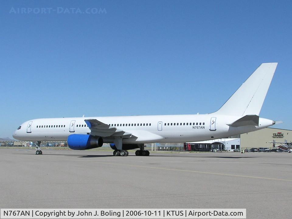 N767AN, 1987 Boeing 757-28A C/N 23767, Boeing 757-28A MSN 23767. On GA ramp at KTUS after ferr from MMMX by J. Boling