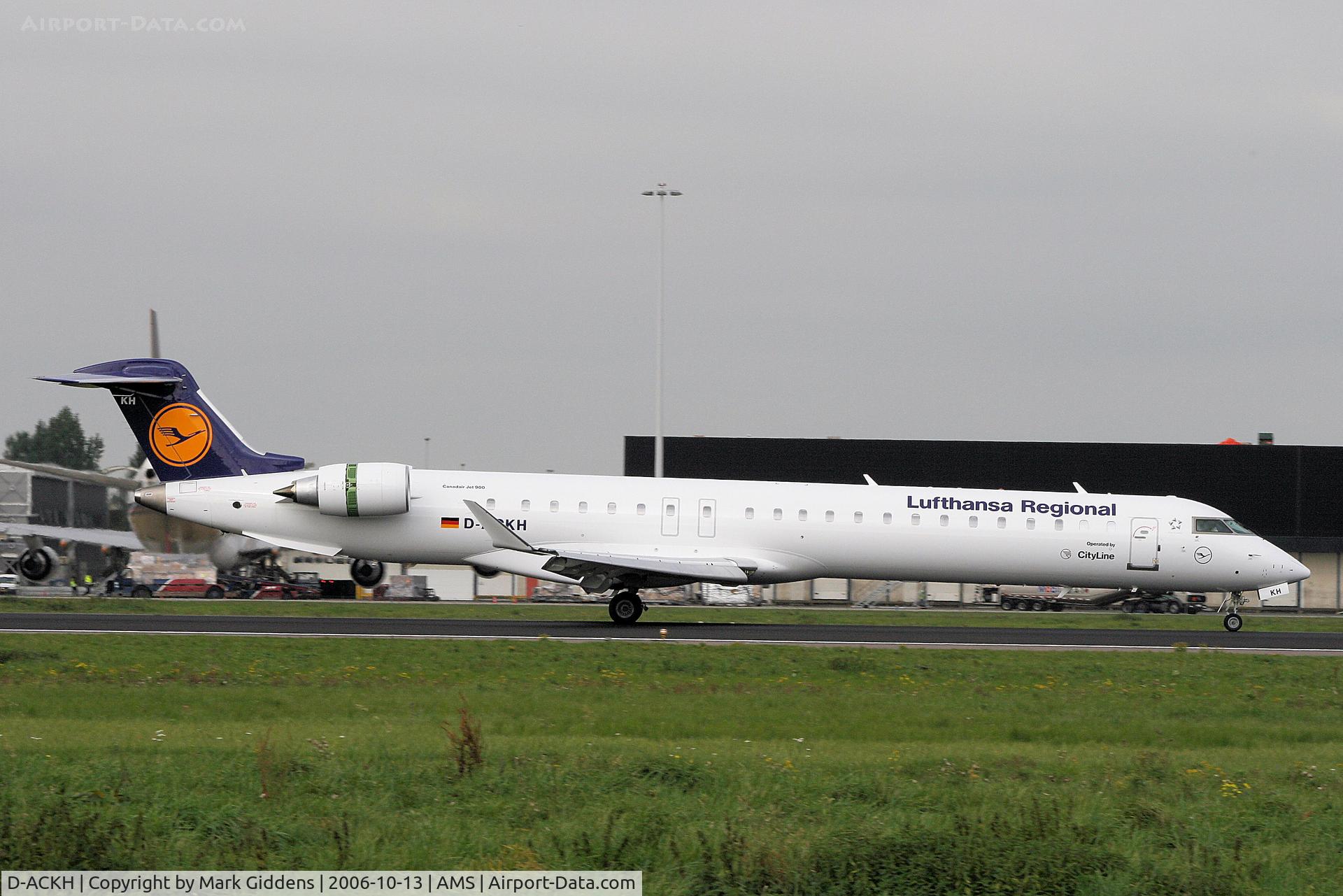 D-ACKH, 2006 Bombardier CRJ-900LR (CL-600-2D24) C/N 15085, D-ACKH  Canadair CRJ-900  Lufthansa Regional