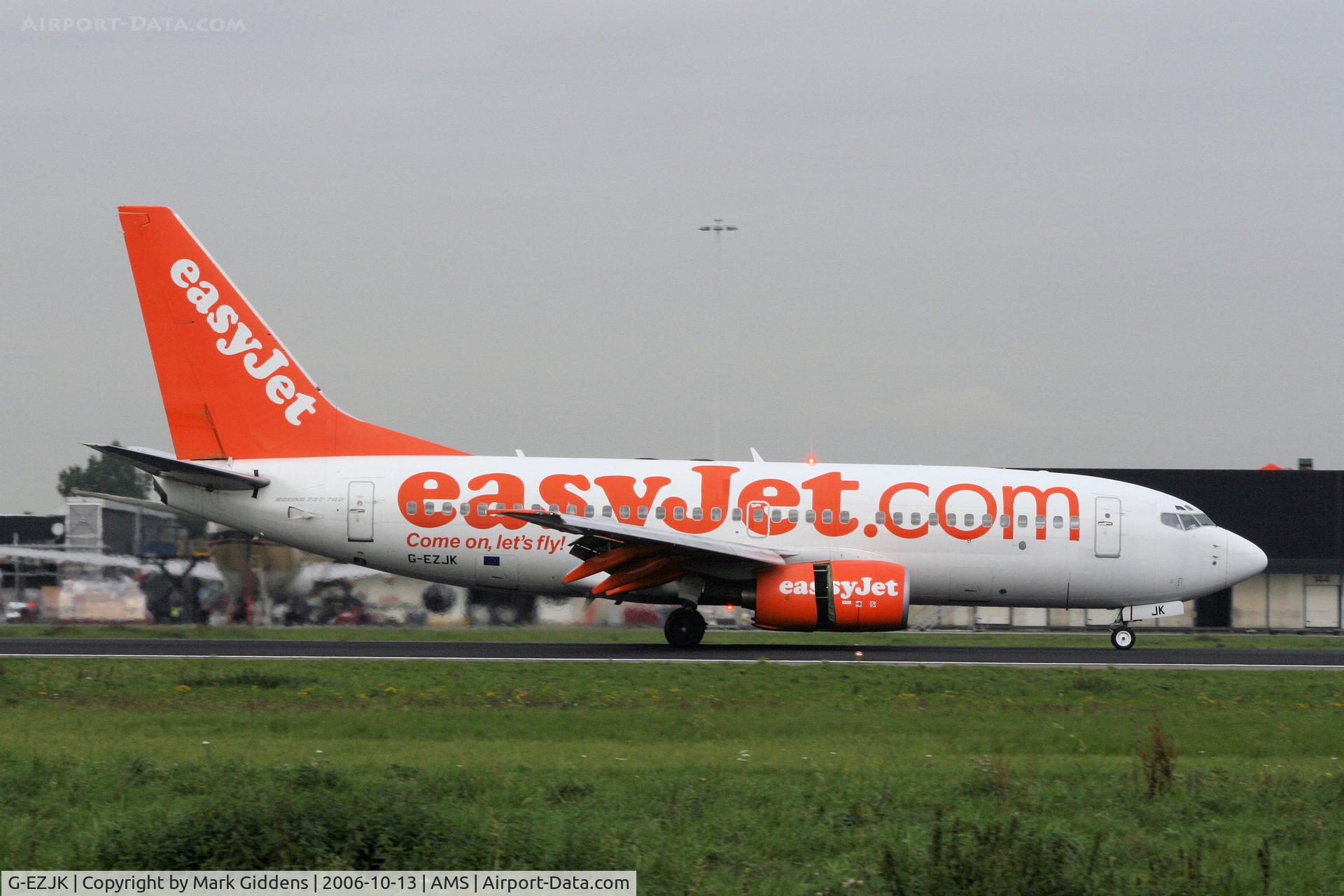 G-EZJK, 2002 Boeing 737-73V C/N 30246, G-EZJK  Boeing 737-73V  Easyjet