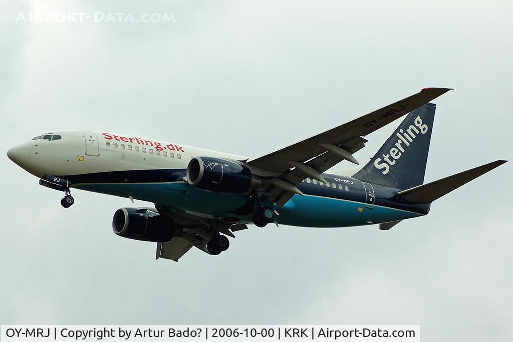OY-MRJ, 2001 Boeing 737-7L9 C/N 28015, Sterling
