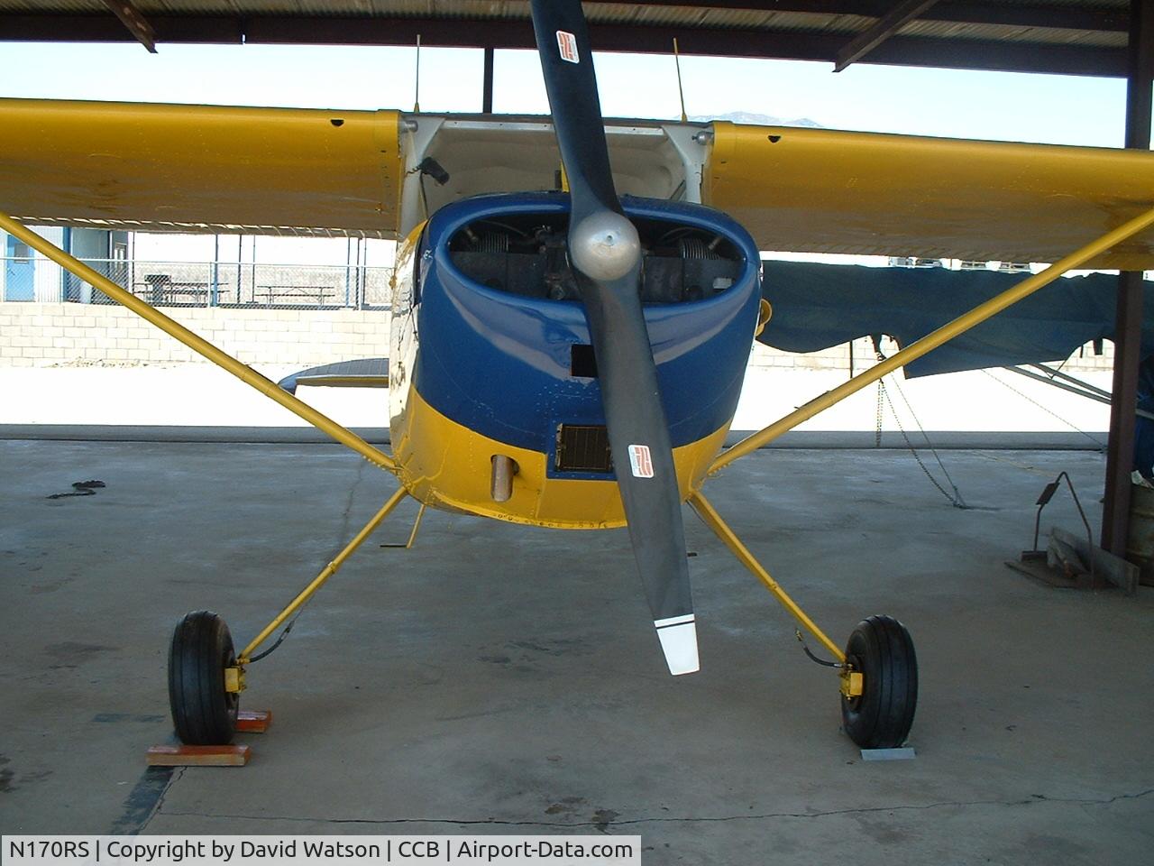 N170RS, 1950 Cessna 170A C/N 19611, Close Up