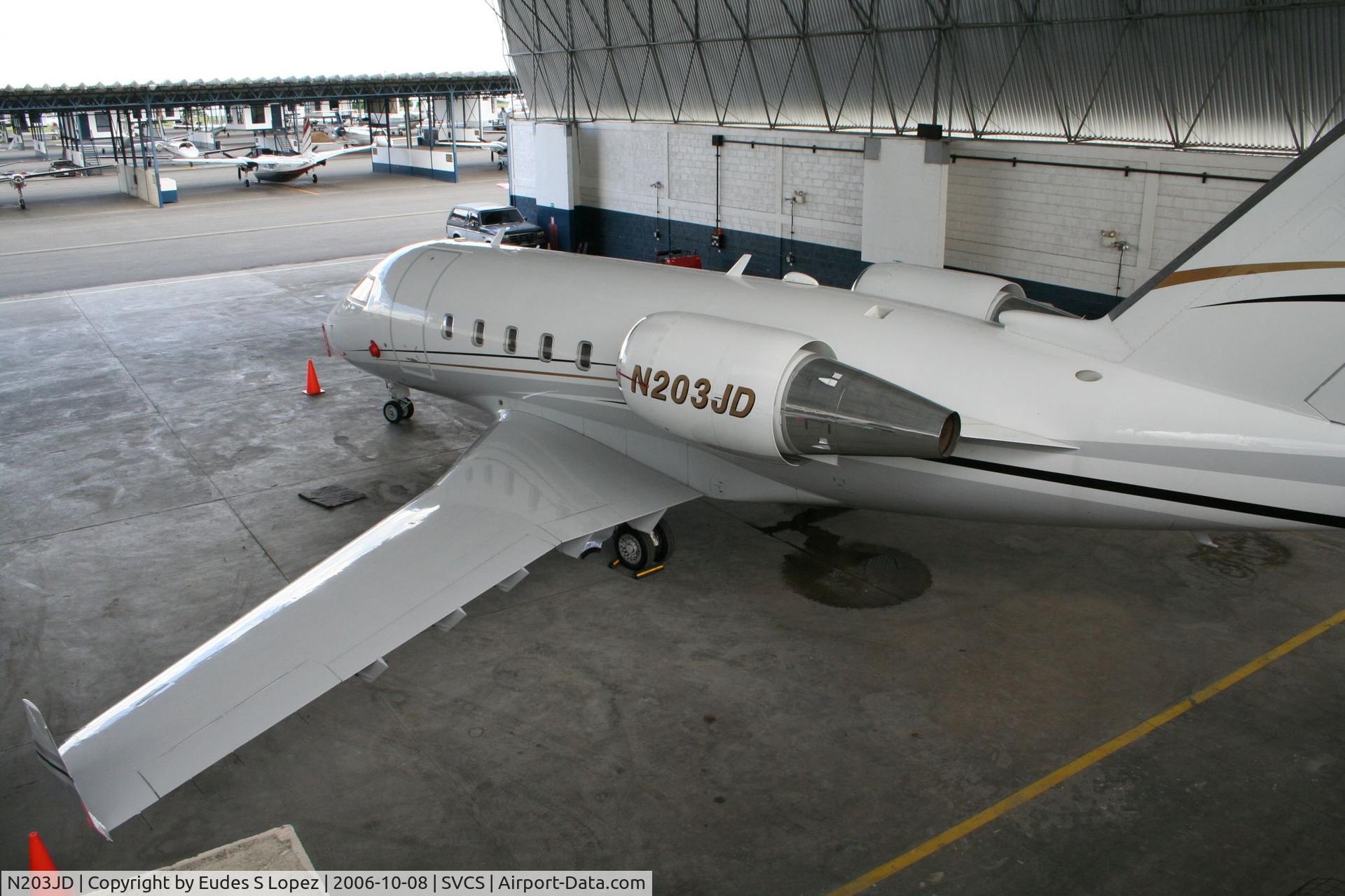 N203JD, 1991 Canadair Challenger 601-3A (CL-600-2B16) C/N 5099, HANGAR