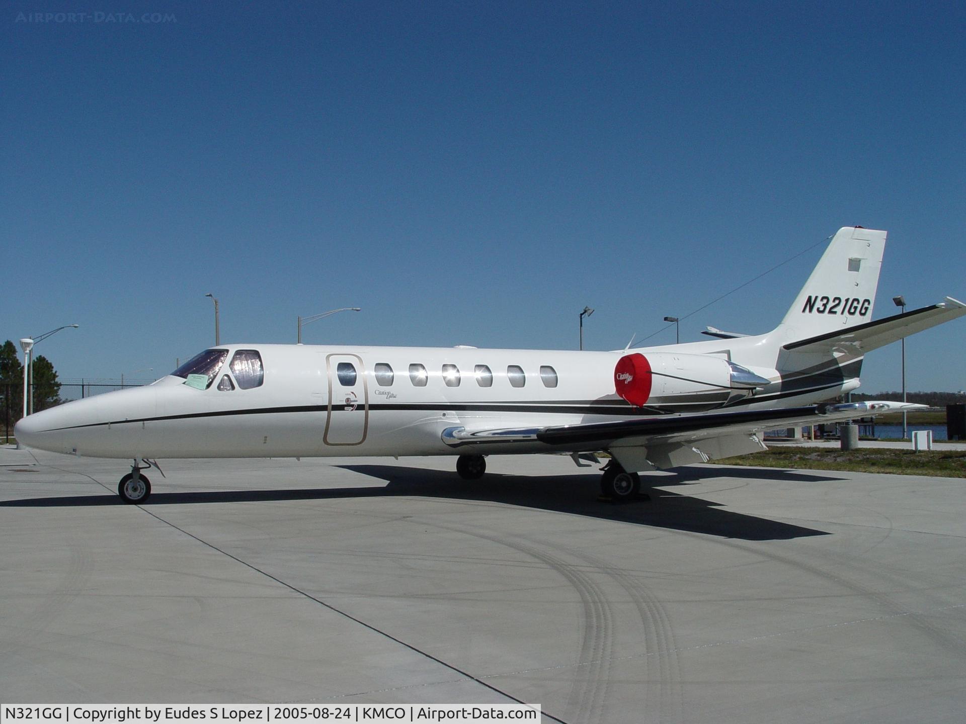 N321GG, 1998 Cessna 560 Citation Ultra C/N 560-0474, At Orlando Cessna Citation Service Center