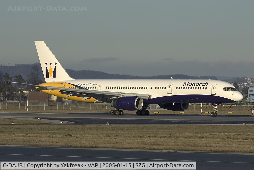 G-DAJB, 1987 Boeing 757-2T7 C/N 23770, Monarch Boeing 757-200