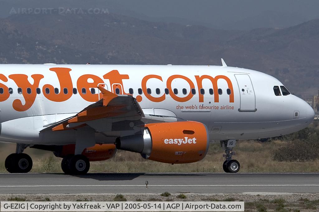 G-EZIG, 2005 Airbus A319-111 C/N 2460, Easyjet Airbus 319