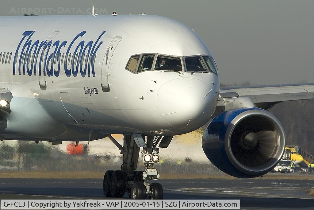 G-FCLJ, 1993 Boeing 757-2Y0 C/N 26160, Thomas Cook Boeing 757-200