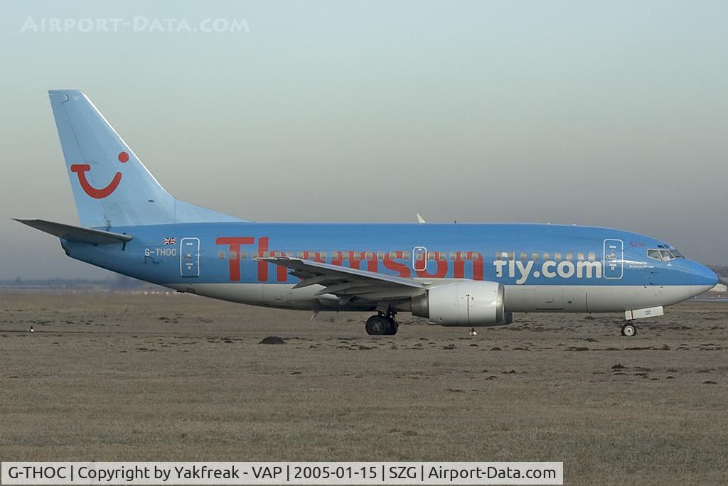 G-THOC, 1990 Boeing 737-59D C/N 24694, Thomson Boeing 737-300