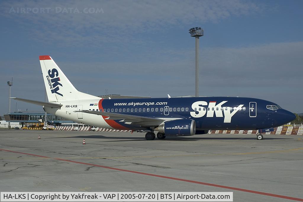 HA-LKS, 1998 Boeing 737-33V C/N 29334, Sky Europe Boeing 737-300