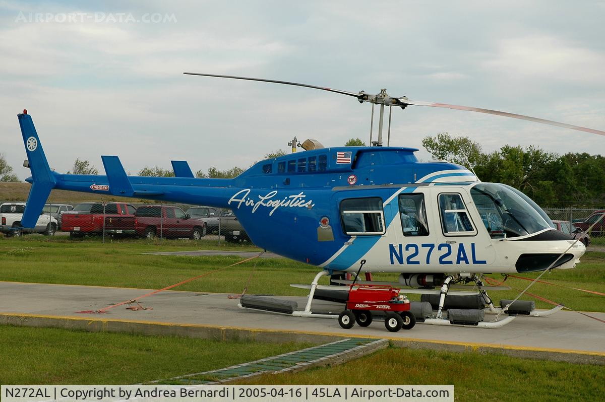 N272AL, 2004 Bell 206L-4 LongRanger IV LongRanger C/N 52288, @ home base