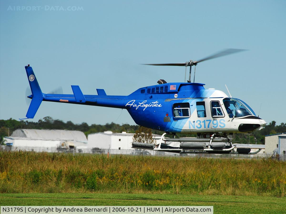 N3179S, 1983 Bell 206L-1 LongRanger II C/N 45781, @ home-base