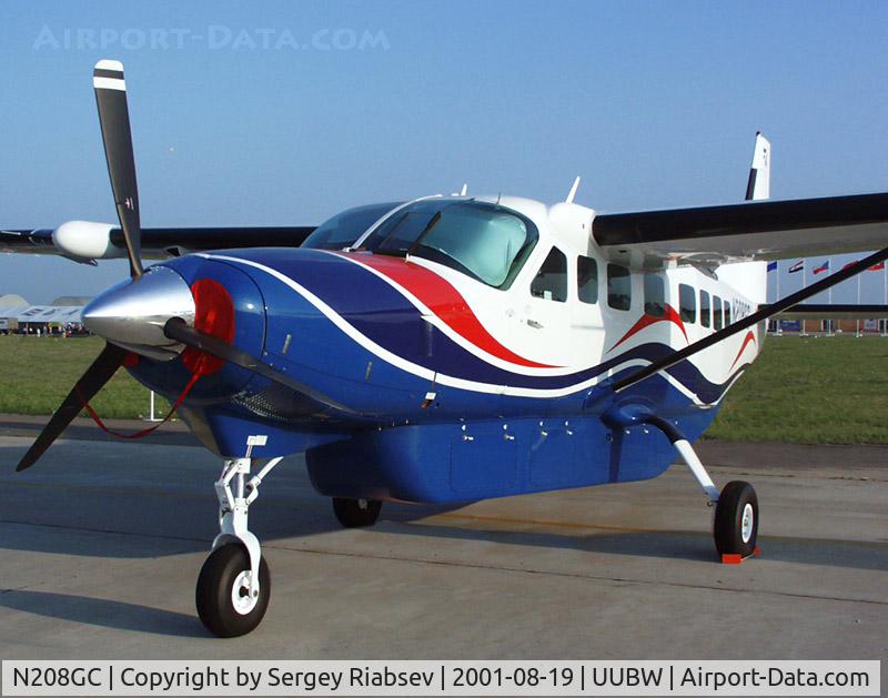 N208GC, 1990 Cessna 208B Grand Caravan C/N 208B-0230, Now in Russia, taken at MAKS-2001