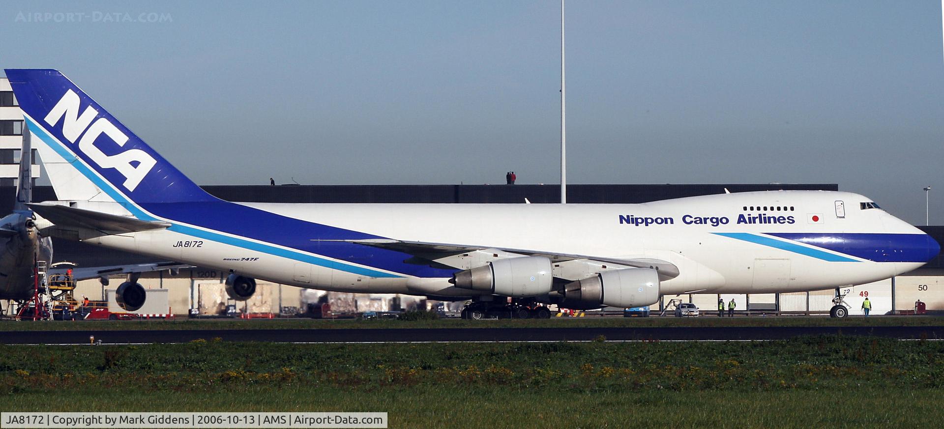 JA8172, 1985 Boeing 747-281F C/N 23350, Amsterdam Schipol 13th October 2006