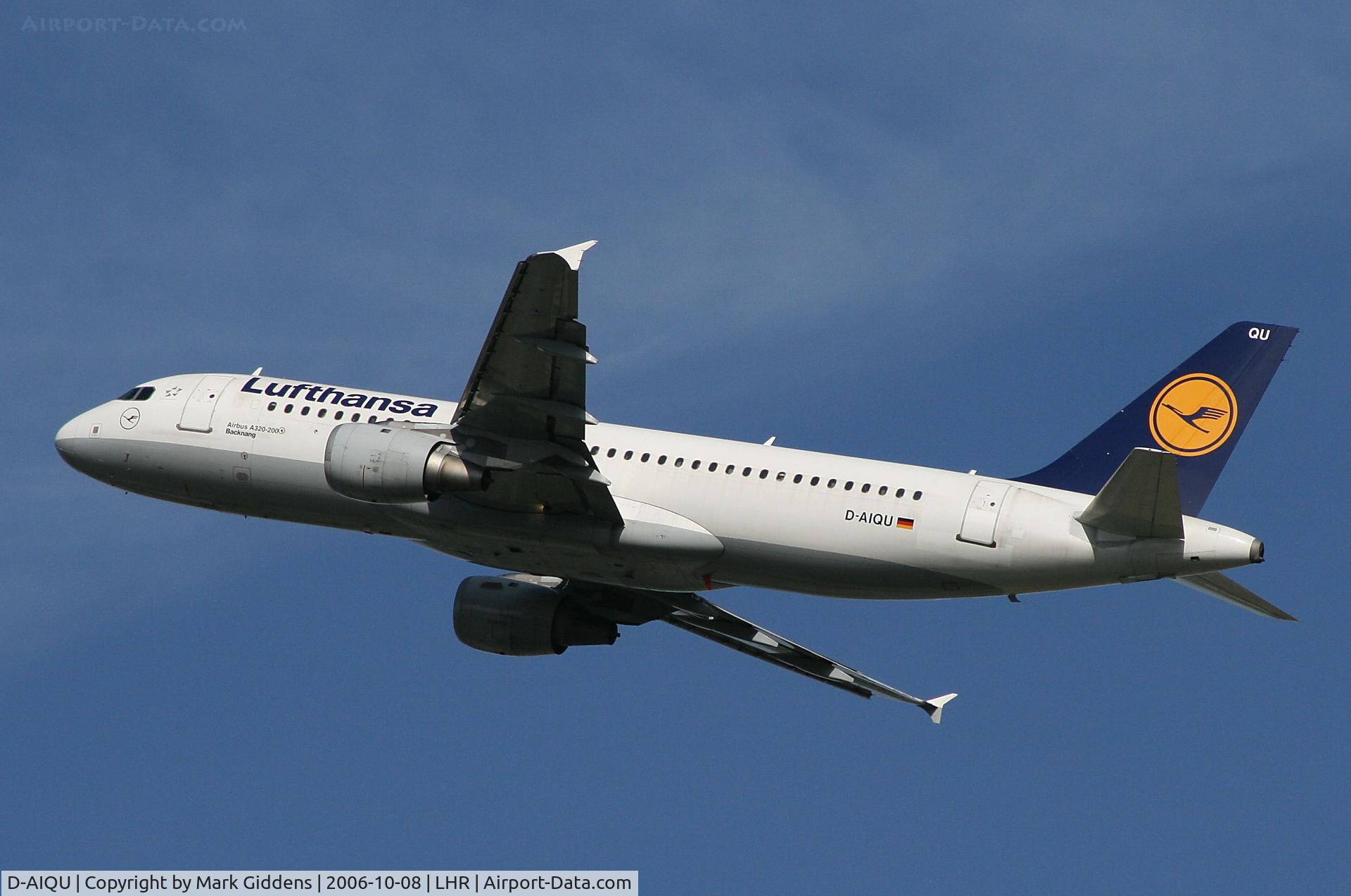 D-AIQU, 2000 Airbus A320-211 C/N 1365, D-AIQU  Airbus A320-211  Lufthansa