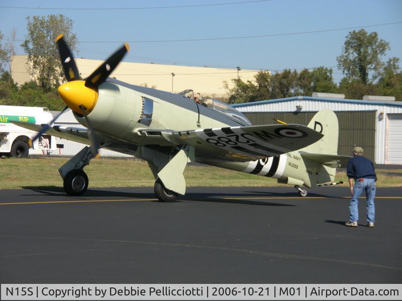 N15S, 1953 Hawker Sea Fury FB.11 C/N 41H/696792, CAF-Memphis Squadron's Sea Fury
