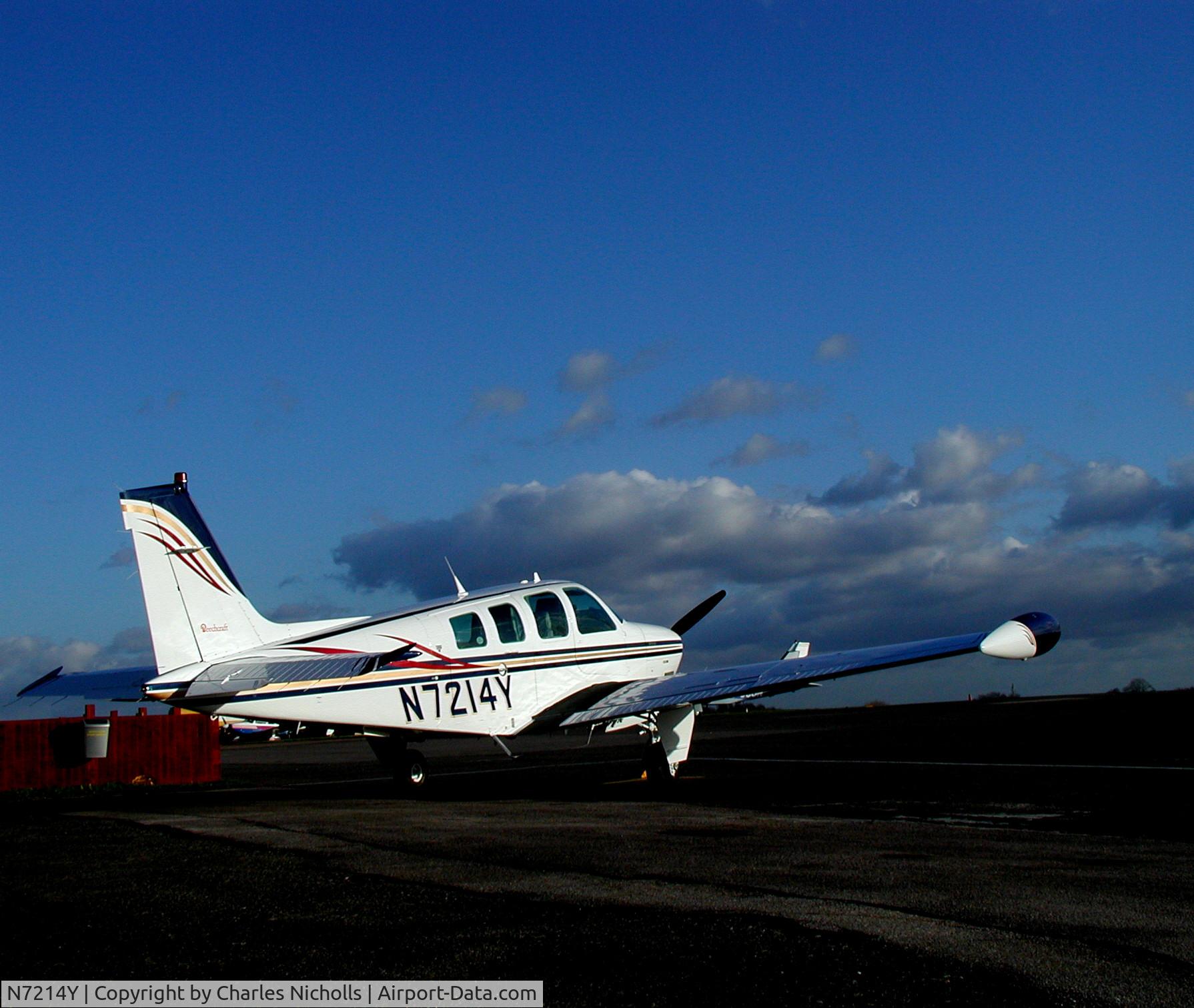 N7214Y, 1984 Beech A36 Bonanza 36 C/N E-2169, N7214Y