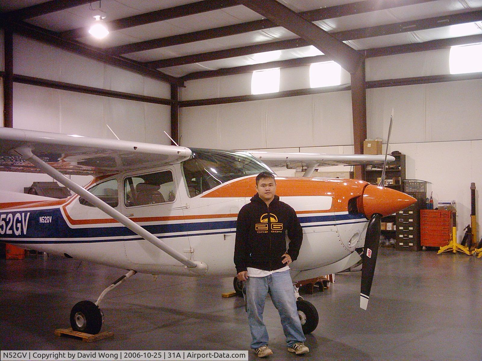 N52GV, 1978 Cessna R182 Skylane RG C/N R18200393, Posing after getting my high perfomance and complex signoff in this 182 RG