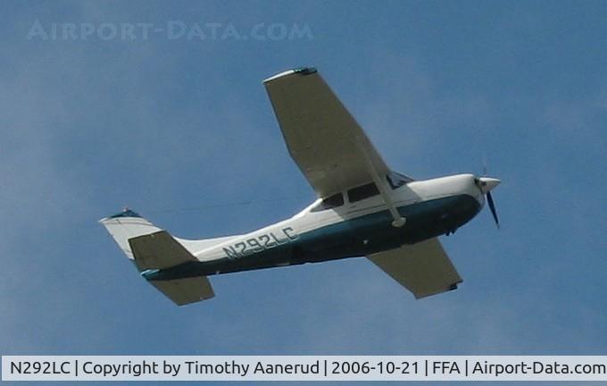 N292LC, 1979 Cessna R182 Skylane RG C/N R18201188, Departing First Flight Airport, Kitty Hawk, NC