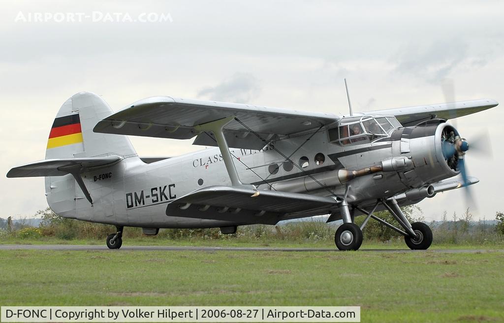 D-FONC, 1978 Antonov An-2TD C/N 1G180-42, Antonow An-2