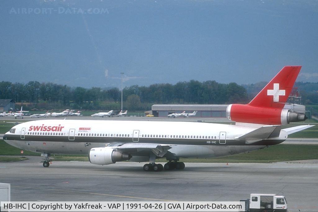HB-IHC, 1973 Douglas DC-10-30 C/N 46577, Swissair DC10