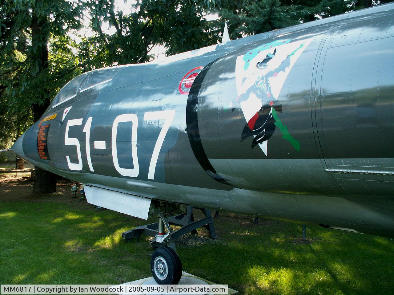MM6817, Aeritalia F-104S-ASA Starfighter C/N 1117, Lockheed F-104S/Pedavena Brewery,Preserved